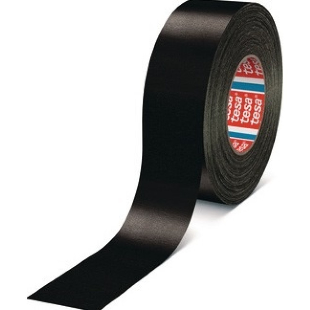 Illustration du produit: tesa® Ruban toilé tesa® band® Premium 4651, longueur 50 m largeur 50 mm, noir, rouleau