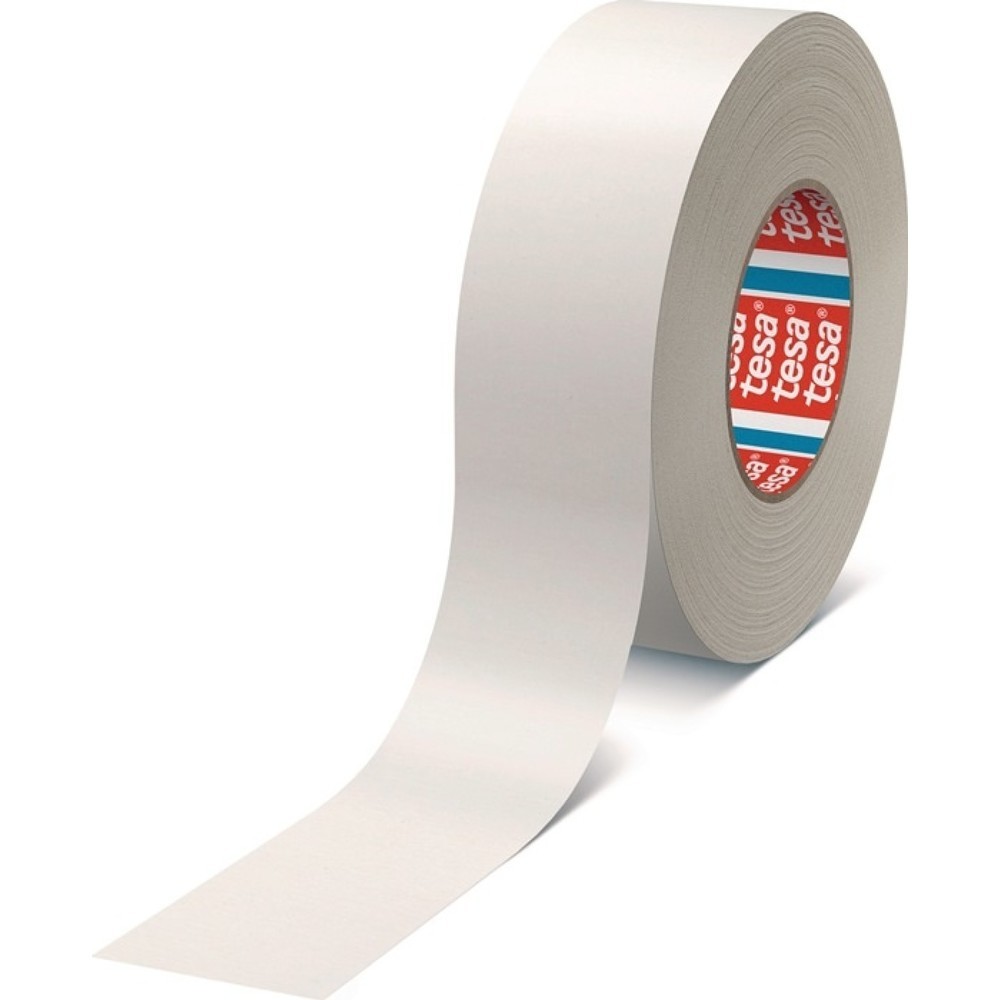 Illustration du produit: tesa® Ruban toilé tesa® band® Premium 4651, longueur 50 m largeur 50 mm, blanc, rouleau