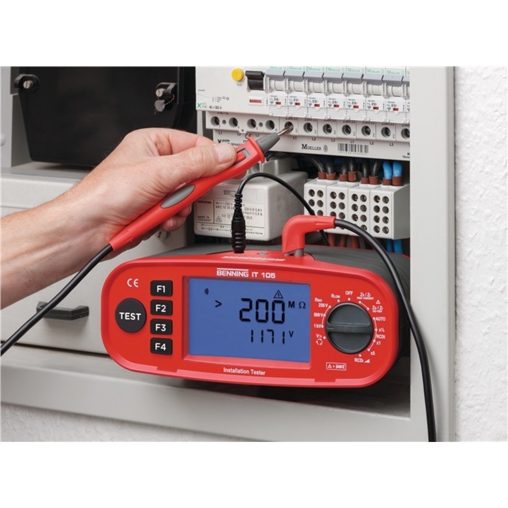 Produktabbildung Nr. 2: Testeur d’installation BENNING IT 105 pour le contrôle des installations électriques