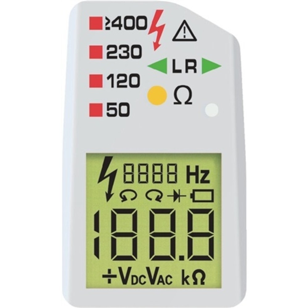 Produktabbildung Nr. 2: Testeur de tension/continuité DUSPOL® digital 1-1000 V AC/1-1200 V DC CAT IV 600