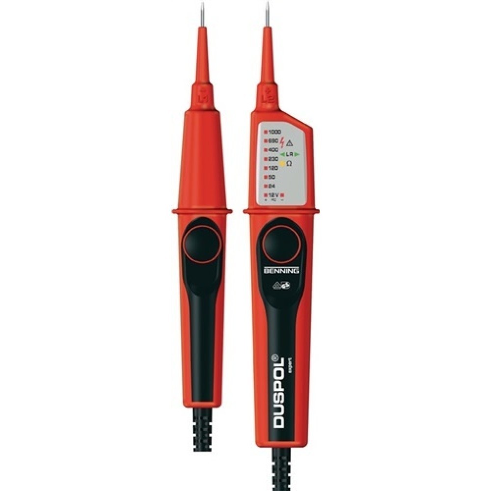 Illustration du produit: Testeur de tension/continuité DUSPOL® expert 12-1000 V AC/DC CAT IV 600V/CAT III