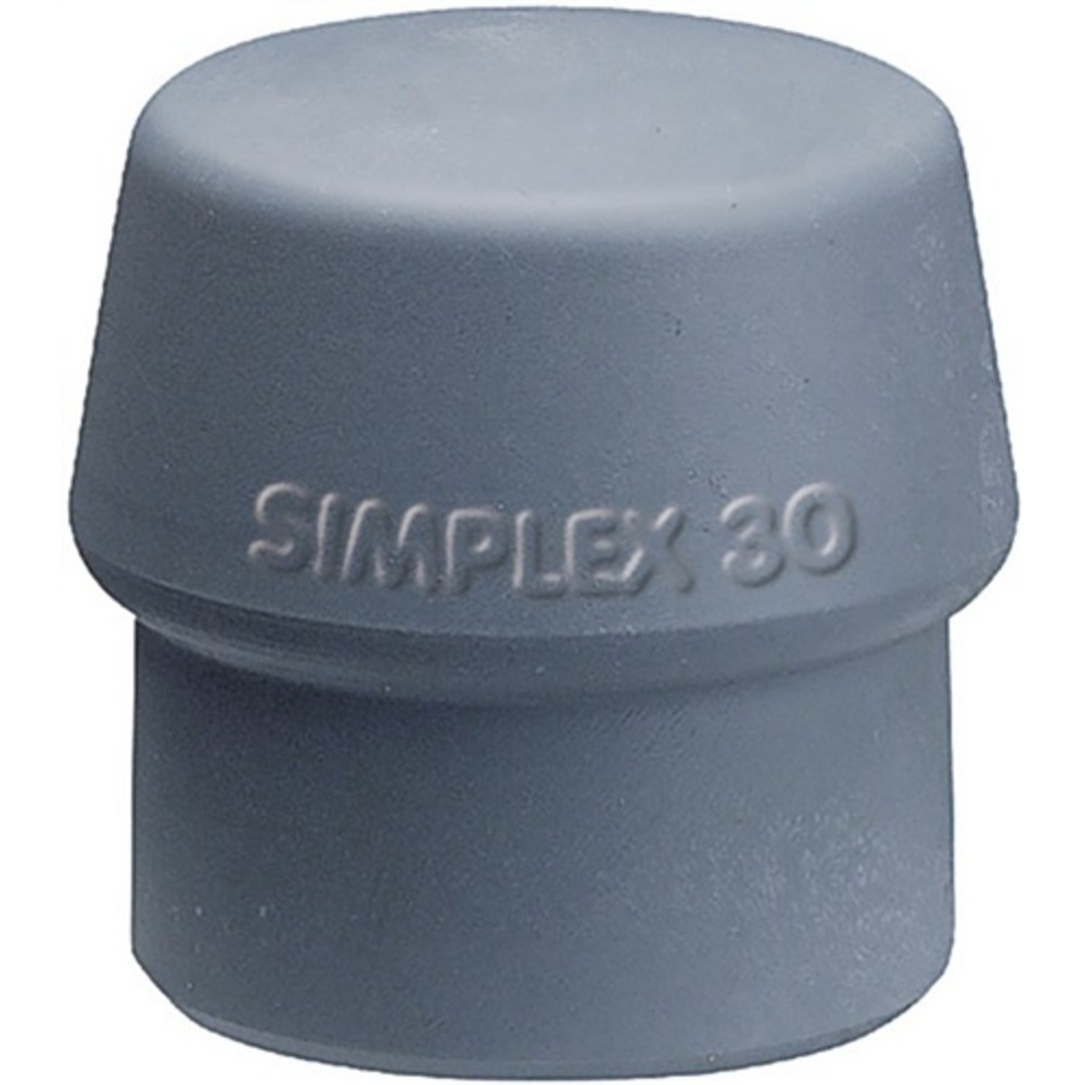 Illustration du produit: Tête de maillet à frappe amortie SIMPLEX D. de la tête 30 mm TPE-mid gris mi-dur