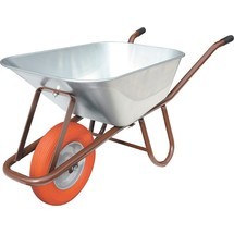 Tiefmuldenkarre, pannensichere Bereifung mit Kugellager, 90 Liter