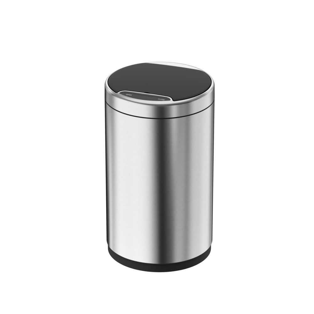 Produktabbildung: TKG Abfallbehälter Sensor Bin, Edelstahl, rund
