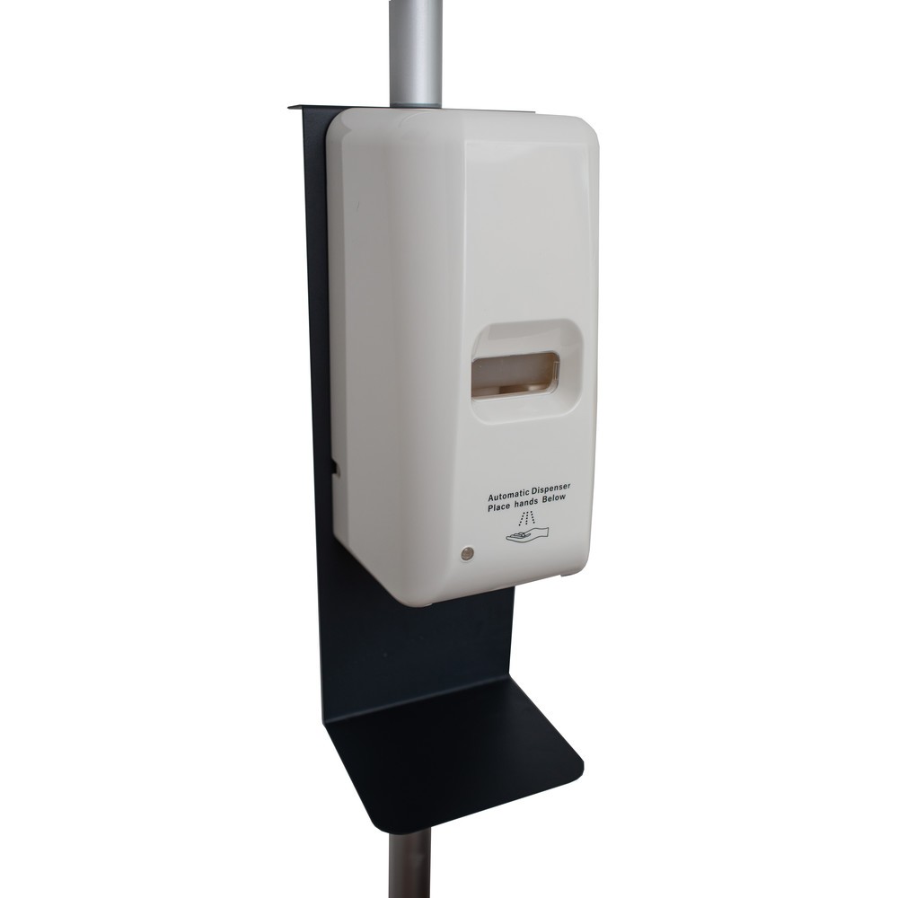 Produktabbildung Nr. 3: TKG Desinfektionssäule, inkl. Spender mit Sensor und Hinweistafel