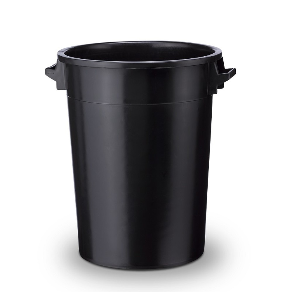 Illustration du produit: Tonneau en plastique, noir, 100 litres