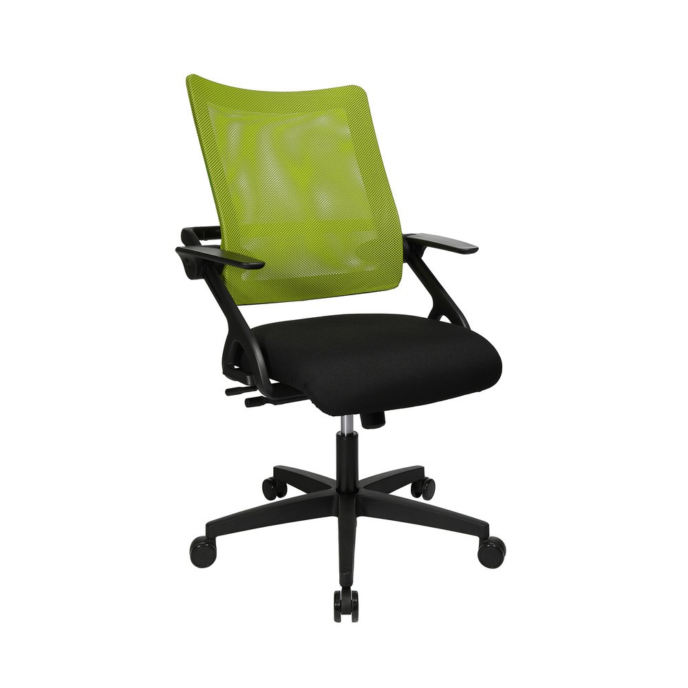 Produktabbildung: Topstar® Bürodrehstuhl New S´move, schwarz grün