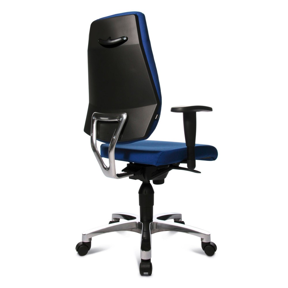 Produktabbildung Nr. 3: Topstar® Bürodrehstuhl Ortho 30, höhen- u. breitenverstellbare Armlehnen, royalblau