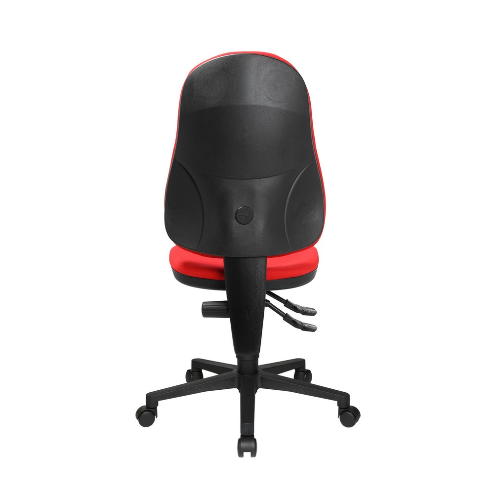 Produktabbildung Nr. 3: Topstar® Bürodrehstuhl Point 60, Muldensitz, rot