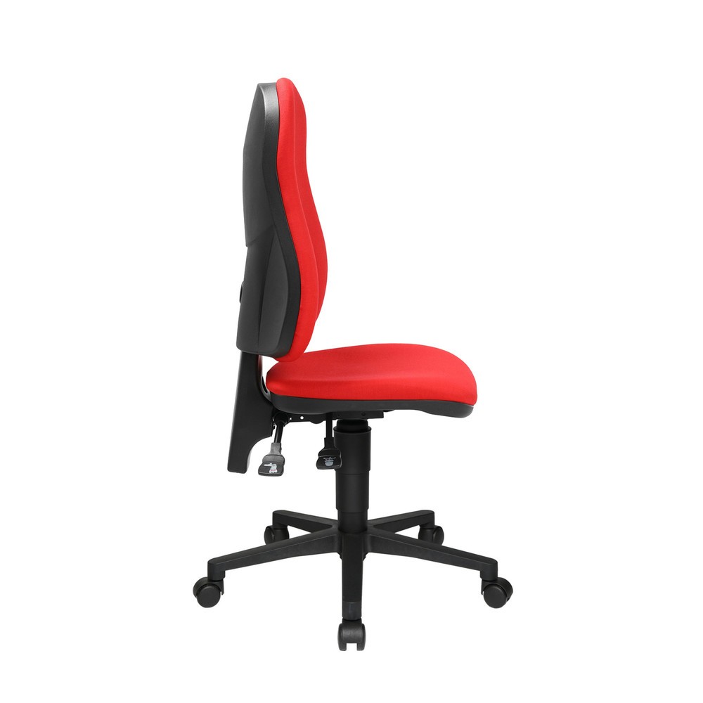 Produktabbildung Nr. 5: Topstar® Bürodrehstuhl Point 60, Muldensitz, rot