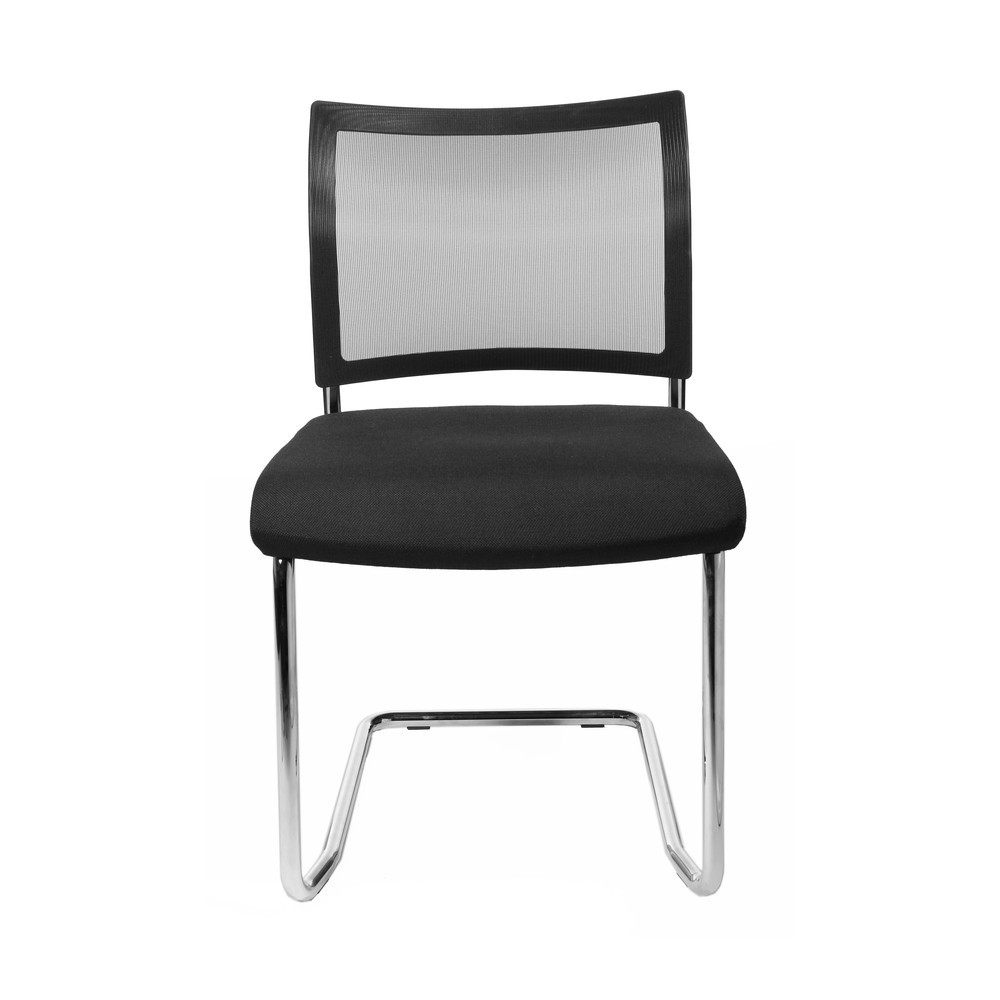 Produktabbildung Nr. 2: Topstar® Freischwinger New Age mit Netz-Rückenlehne, schwarz