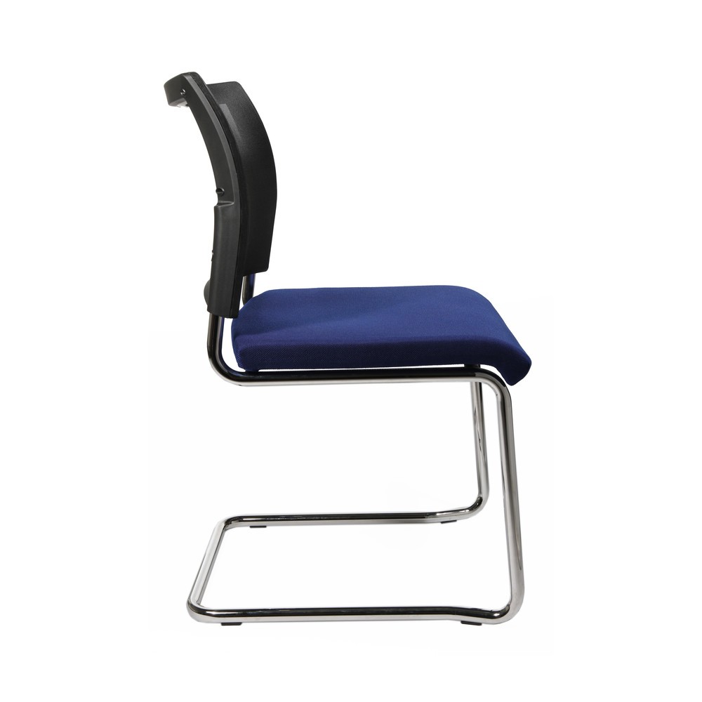 Produktabbildung Nr. 3: Topstar® Freischwinger New Age mit Netz-Rückenlehne, blau