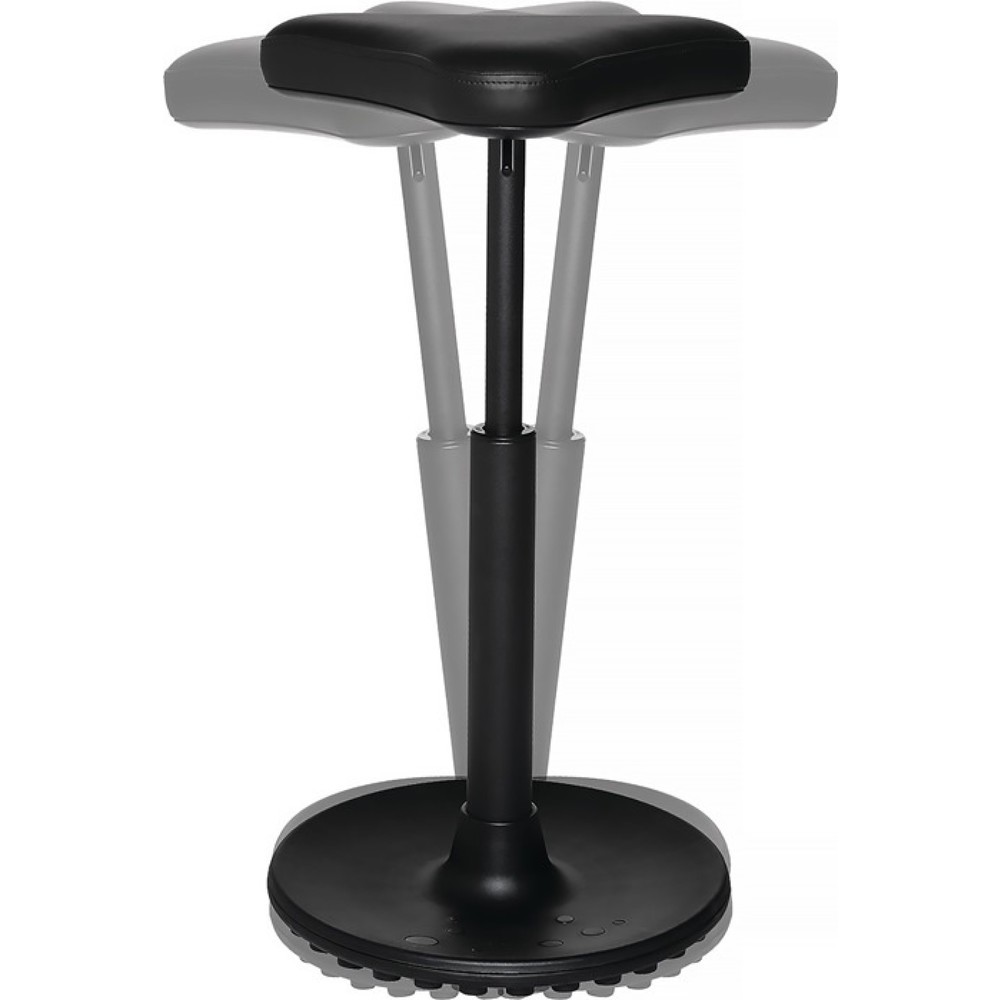 Produktabbildung Nr. 4: Assis-debout Topstar®, hauteur d'assise réglable 570-770 mm, similicuir, tube d'acier noir