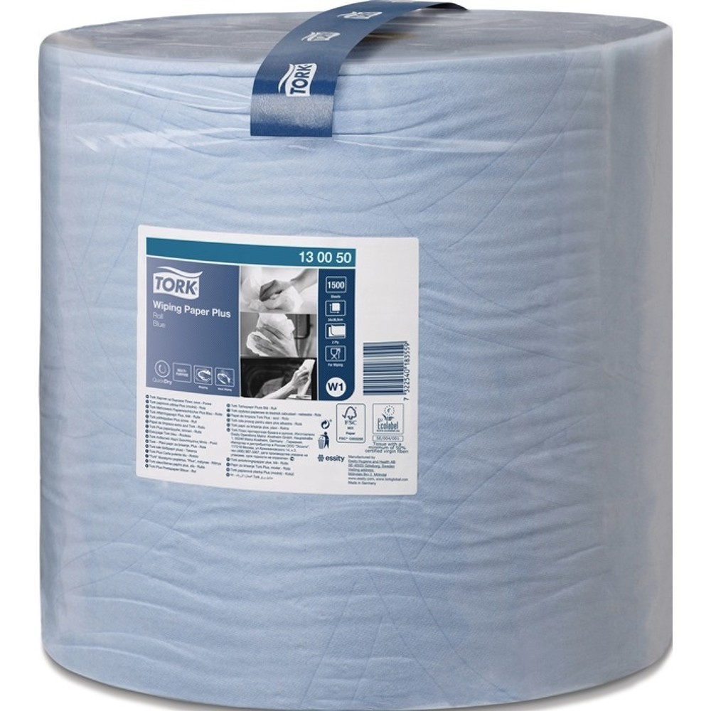 Illustration du produit: TORK® Putztuch TORK® 130050 L340xB369ca.mm blau