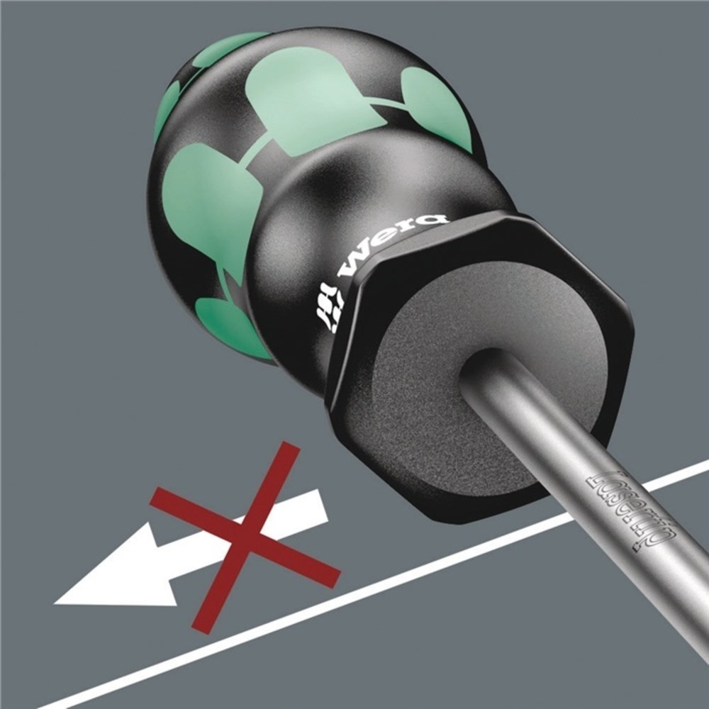 Produktabbildung Nr. 4: Tournevis 352 taille 2,5 mm longueur des lames 100 mm Poignée bicomposant WERA