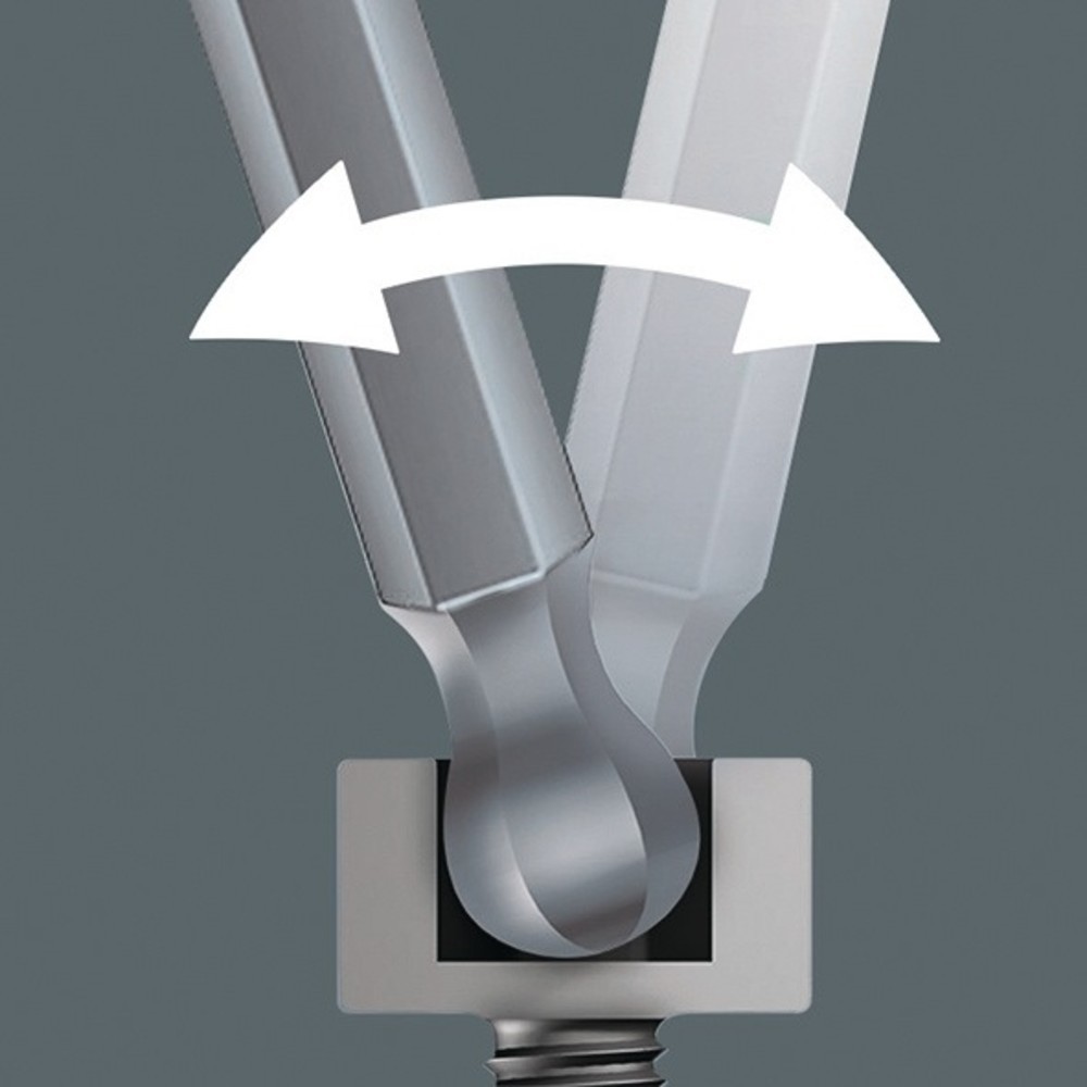 Produktabbildung Nr. 10: Tournevis 352 taille 2,5 mm longueur des lames 100 mm Poignée bicomposant WERA