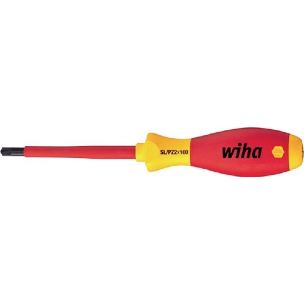 Illustration du produit: Tournevis 328 taille SL/PZD 1 longueur des lames 80 mm VDE isolé WIHA