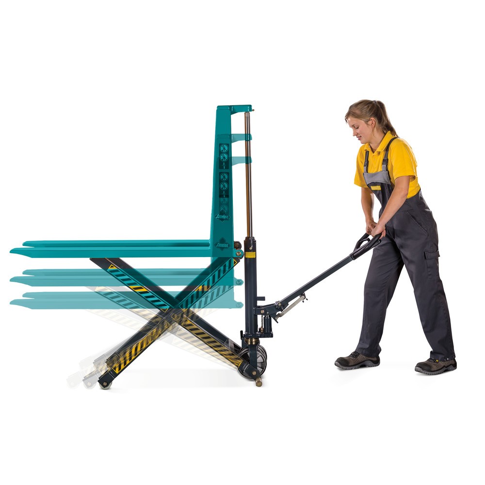 Produktabbildung Nr. 16: Transpalette à ciseaux Ameise® PTM 1.0 Scissor avec levée rapide, capacité de charge 1 000 kg, longueur des fourches 1 150 mm