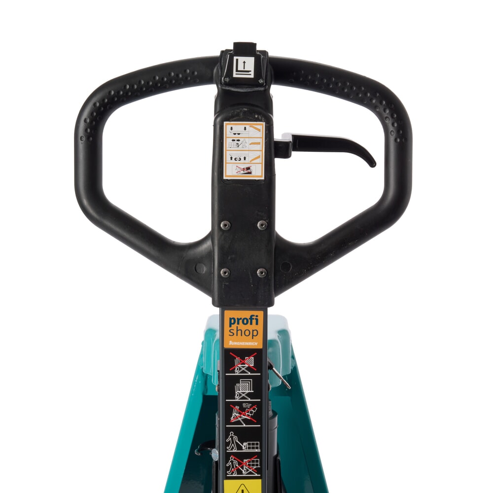 Produktabbildung Nr. 6: Transpalette à ciseaux Ameise® PTM 1.0 électrohydraulique, capacité de charge 1 000 kg, longueur des fourches 1 150 mm, polyuréthane / nylon