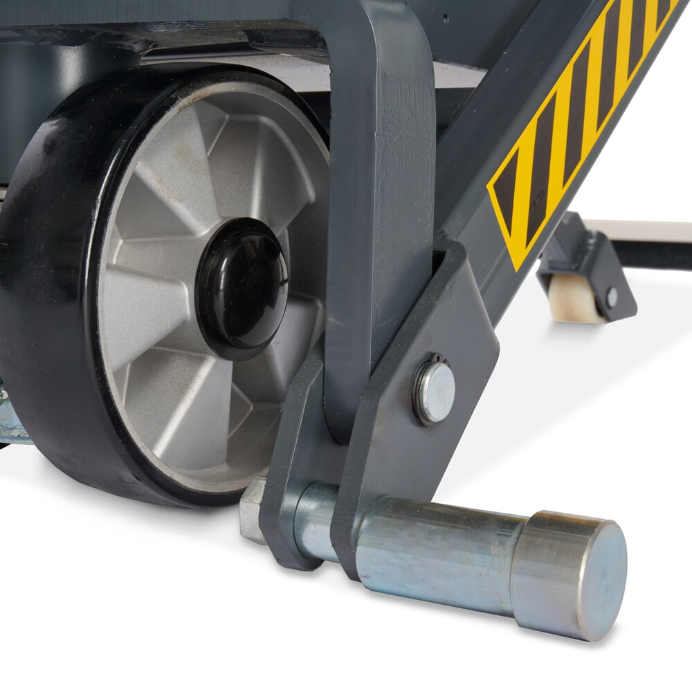 Produktabbildung Nr. 9: Transpalette à ciseaux Ameise® PTM 1.0 électrohydraulique, capacité de charge 1 000 kg, longueur des fourches 1 150 mm, polyuréthane / nylon