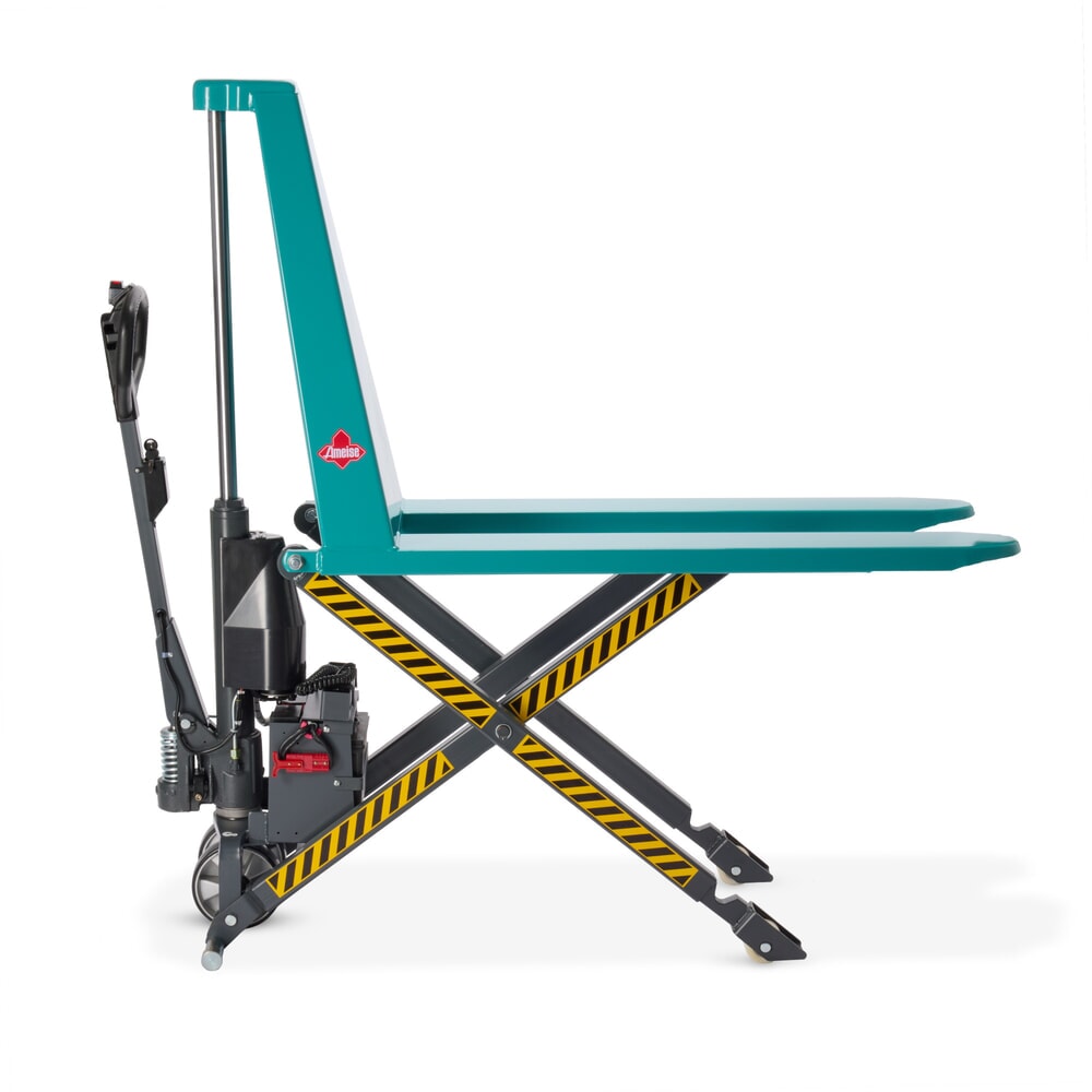 Produktabbildung Nr. 15: Transpalette à ciseaux Ameise® PTM 1.0 électrohydraulique, capacité de charge 1 000 kg, longueur des fourches 1 150 mm, polyuréthane / nylon