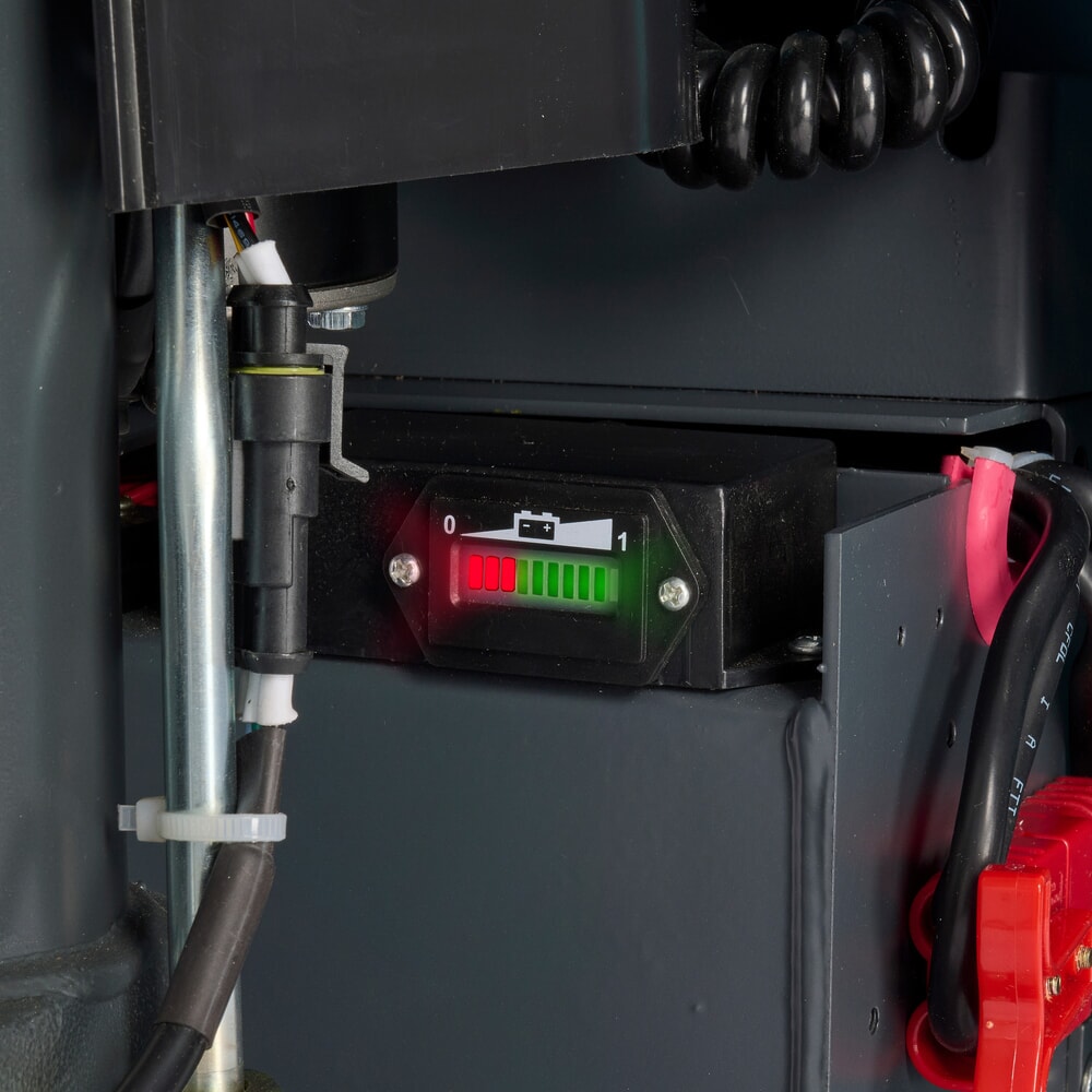 Produktabbildung Nr. 17: Transpalette à ciseaux Ameise® PTM 1.0 électrohydraulique, capacité de charge 1 000 kg, longueur des fourches 1 150 mm, polyuréthane / nylon