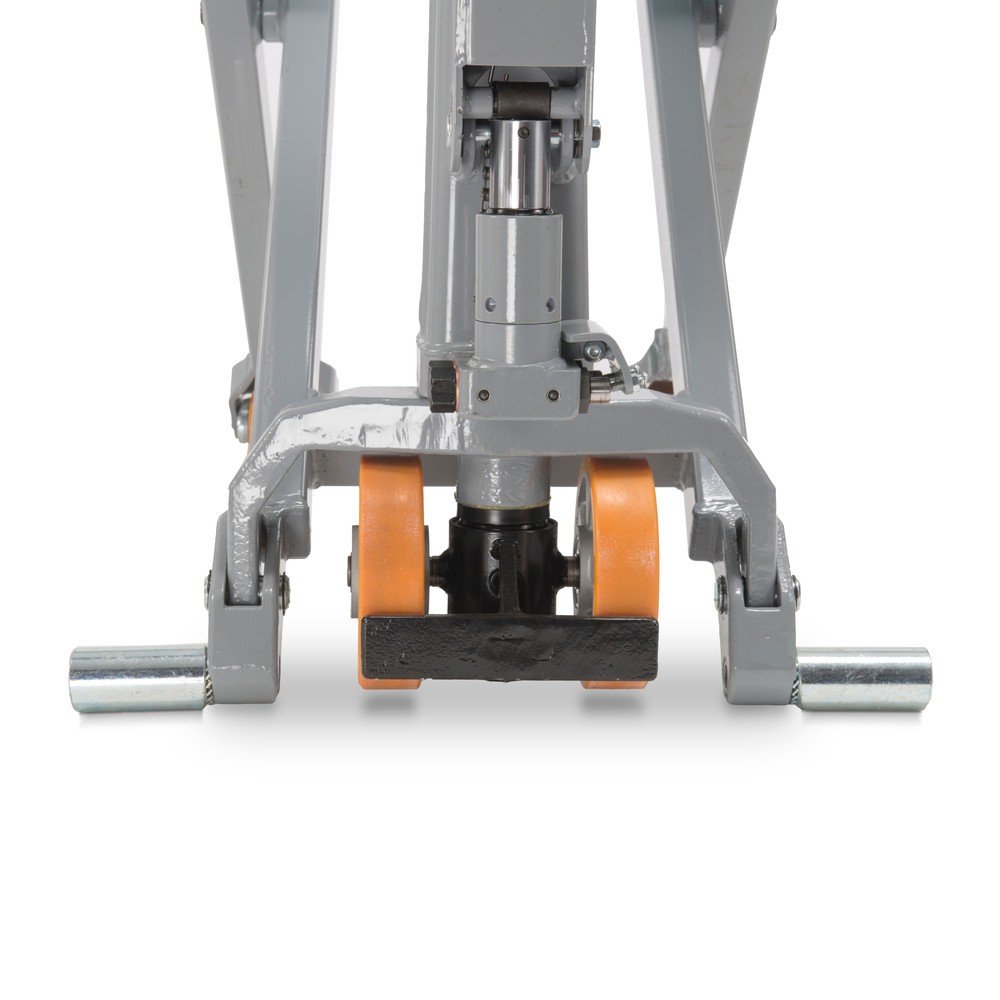 Produktabbildung Nr. 2: Transpalette à ciseaux Ameise® PTM 1.0 avec levée rapide, capacité de charge 1 000 kg, longueur des fourches 2 000 mm, polyuréthane