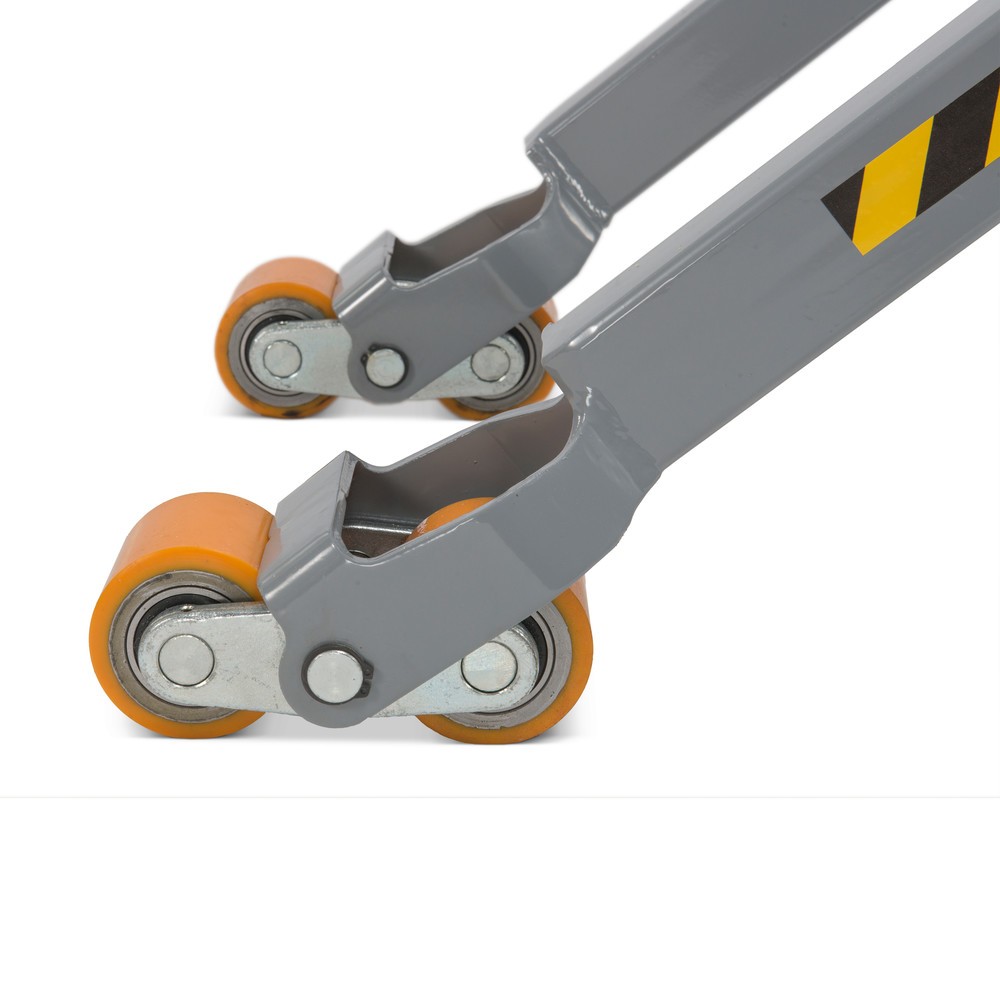 Produktabbildung Nr. 5: Transpalette à ciseaux Ameise® PTM 1.0 avec levée rapide, capacité de charge 1 000 kg, longueur des fourches 2 000 mm, polyuréthane