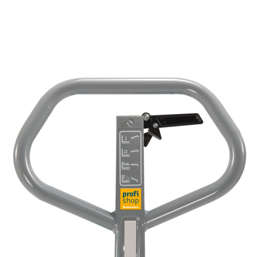 Produktabbildung Nr. 6: Transpalette à ciseaux Ameise® PTM 1.0 avec levée rapide, capacité de charge 1 000 kg, longueur des fourches 2 000 mm, polyuréthane