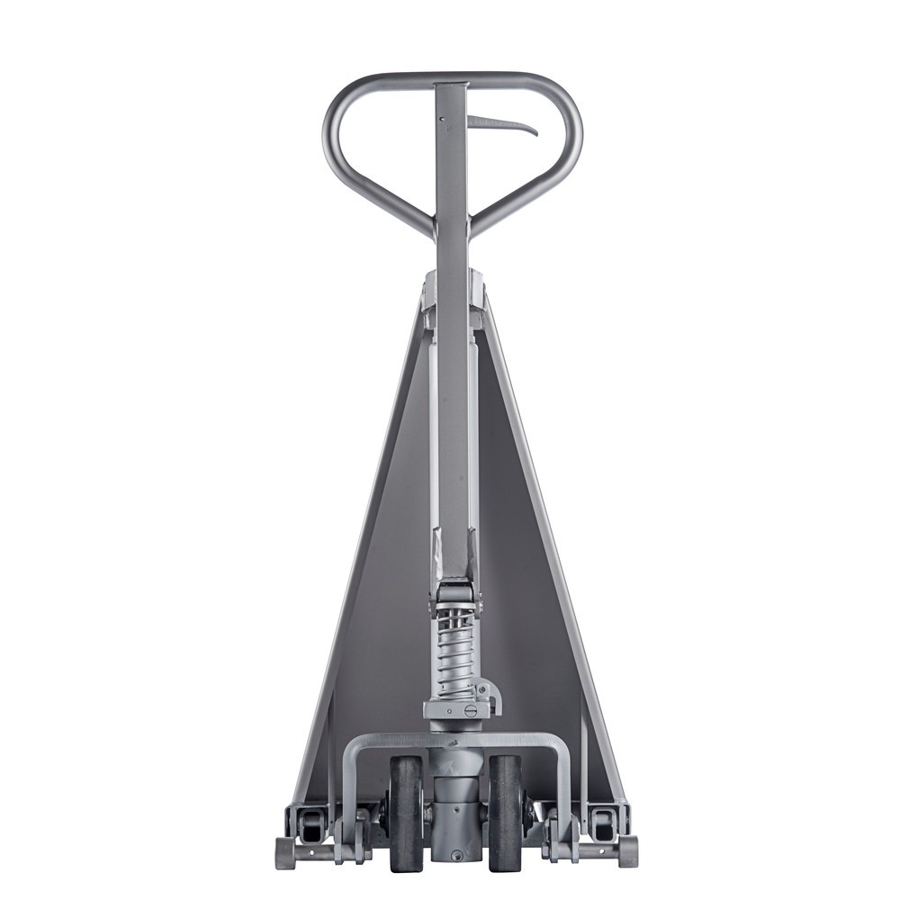 Produktabbildung Nr. 2: Transpalette à ciseaux en acier inoxydable INOX avec levée rapide, longueur des fourches 1 200 mm, nylon
