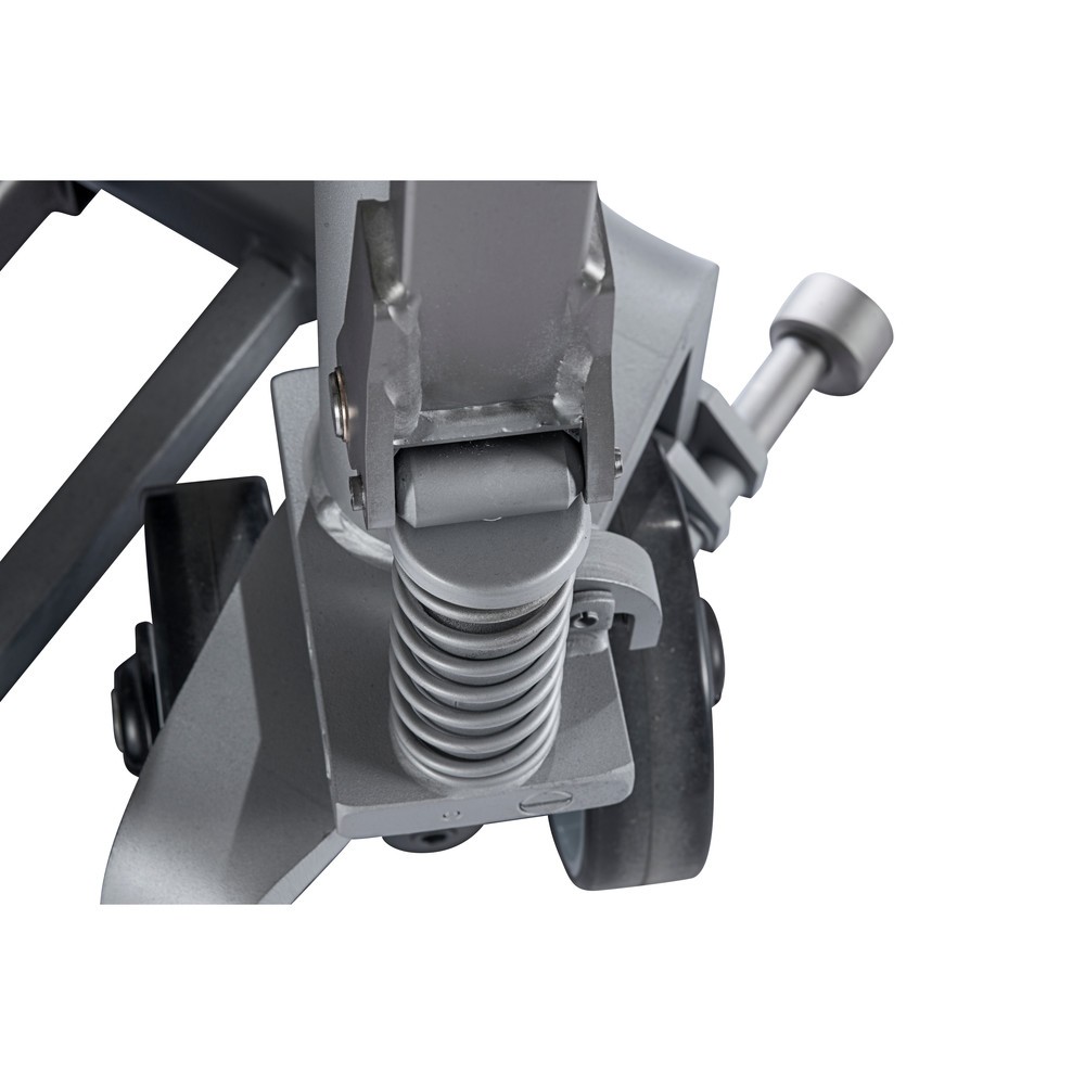 Produktabbildung Nr. 3: Transpalette à ciseaux en acier inoxydable INOX avec levée rapide, longueur des fourches 1 200 mm, nylon