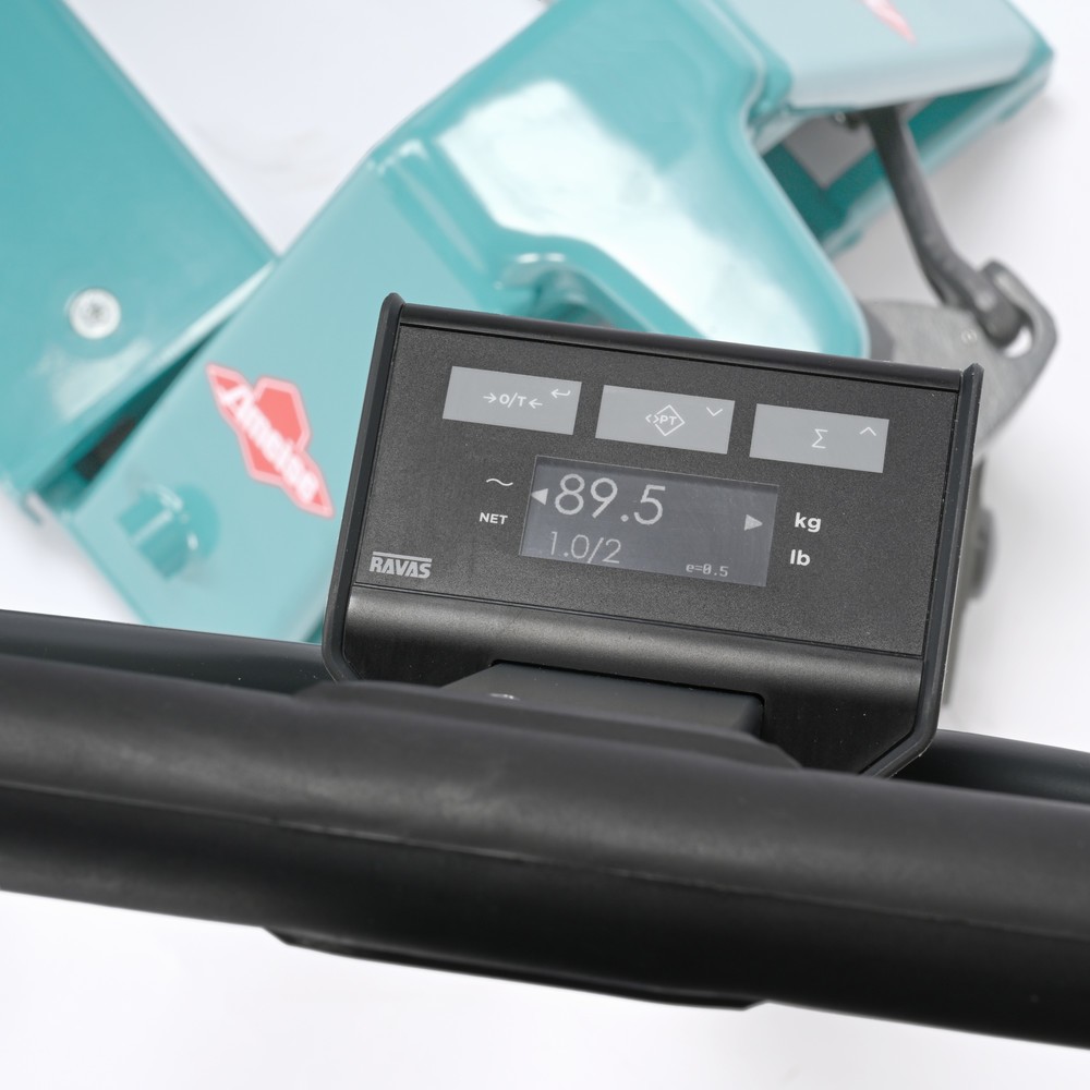 Produktabbildung Nr. 3: Transpalette avec balance Ameise® PTM 2.0 Scale avec écran sur la tête du timon, capacité de charge 2 000 kg, roues simples