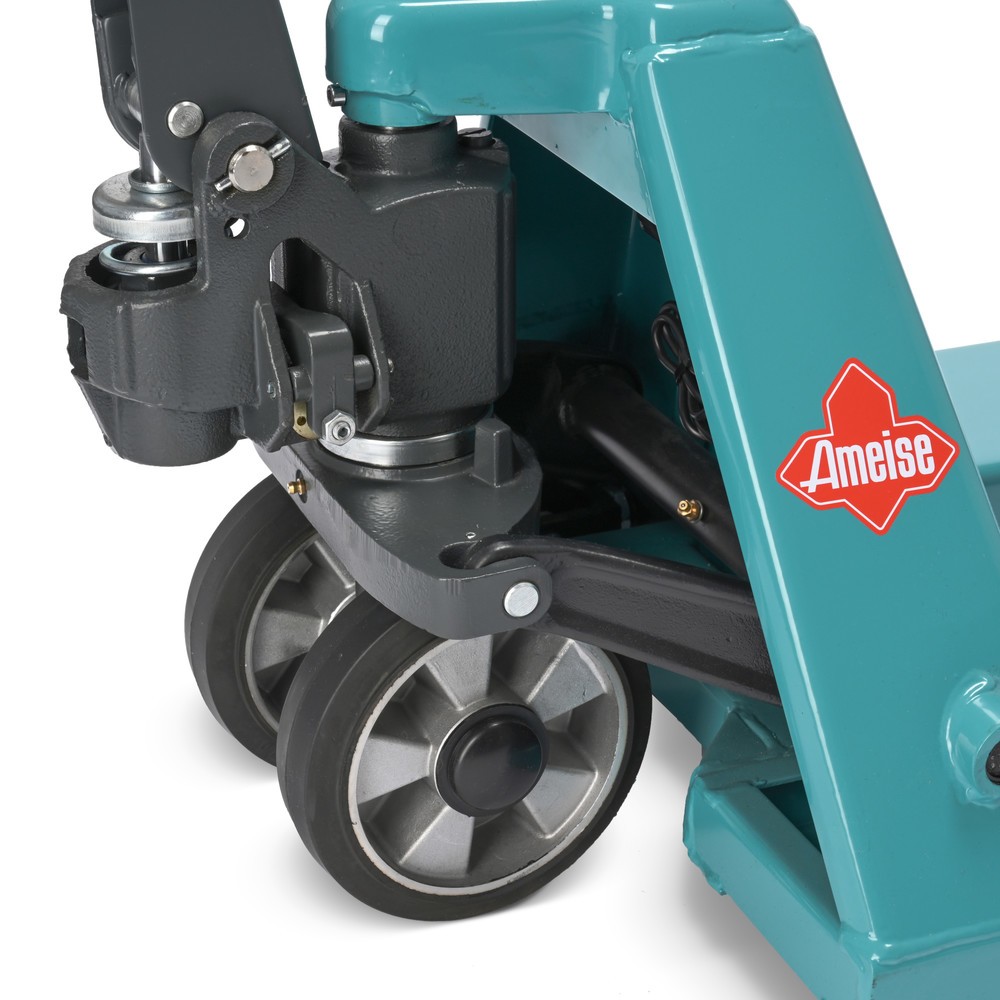 Produktabbildung Nr. 8: Transpalette avec balance Ameise® PTM 2.0 Scale avec écran sur la tête du timon, capacité de charge 2 000 kg, roues simples