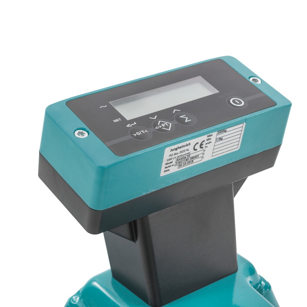 Produktabbildung Nr. 3: Transpalette avec balance Ameise® PTM 2.0 Scale, pas de 1 kg, capacité de charge 2 000 kg