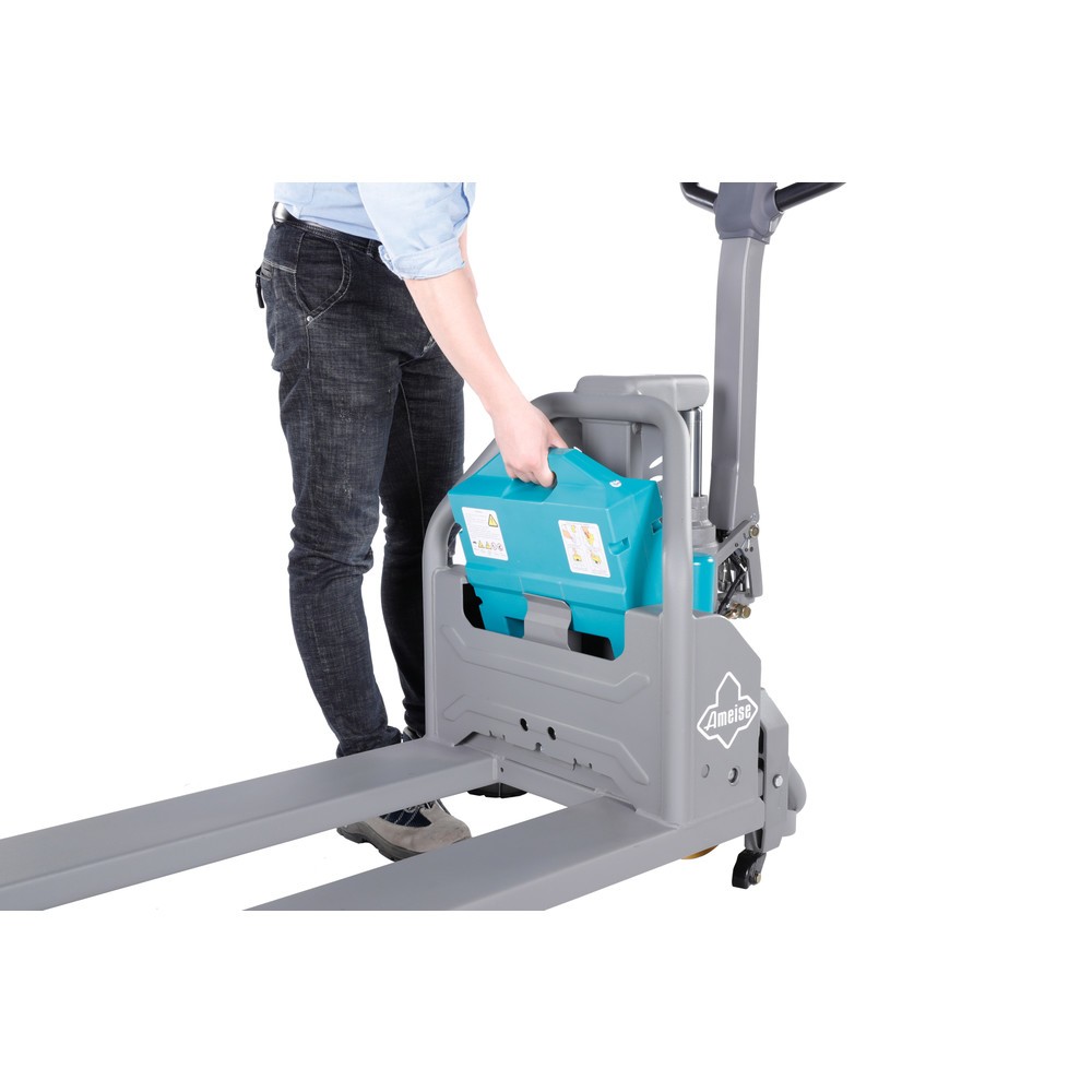 Produktabbildung Nr. 4: Transpalette électrique Ameise® PTE 1.3, capacité de charge 1 300 kg, longueur des fourches 1 150 mm (CH)