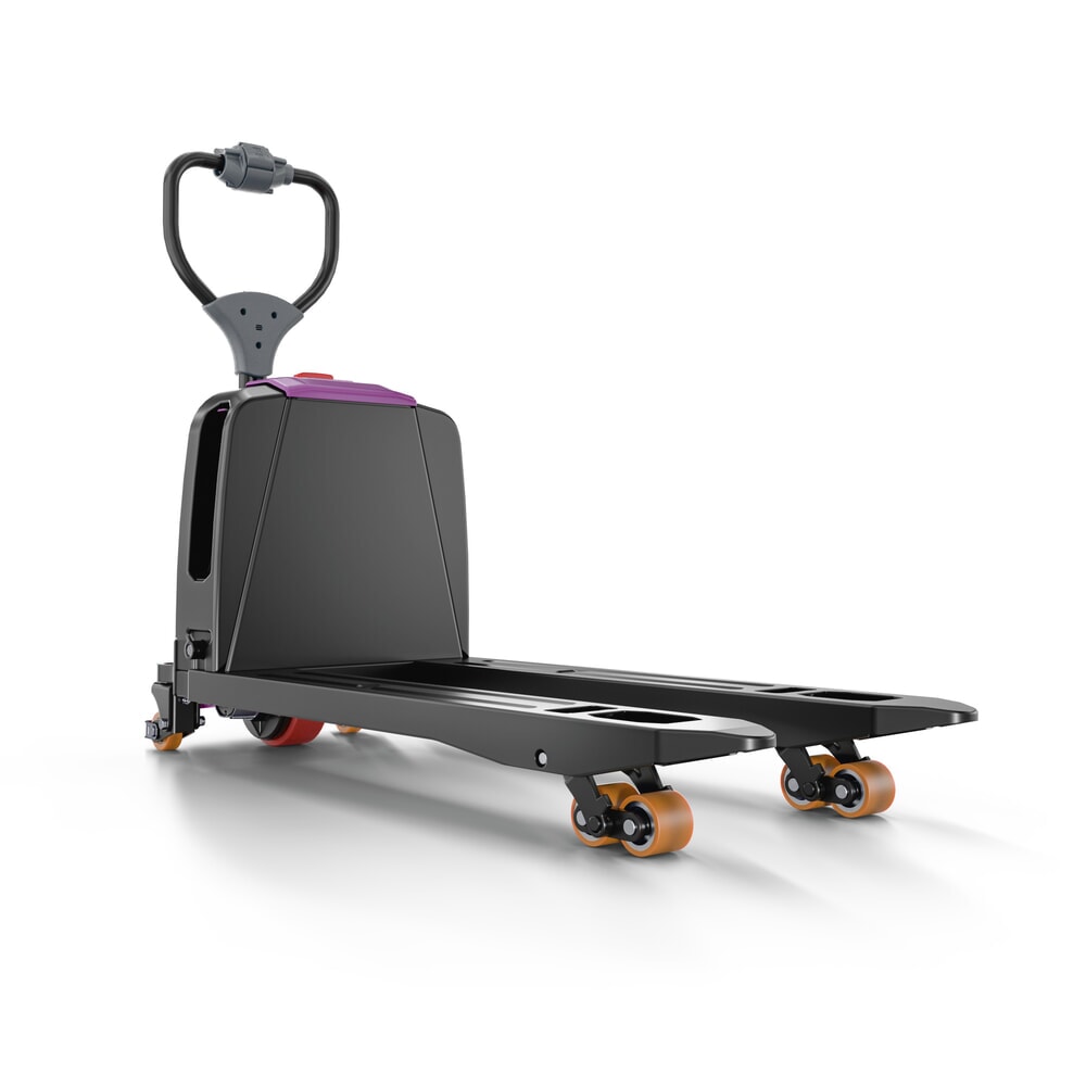 N° de l'image du produit 7 : Transpalette électrique AntOn par Jungheinrich PTL 1.5 avec roues de support, capacité de charge 1 500 kg, longueur de fourche 1.150 mm