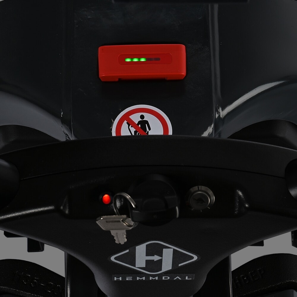 Transpalette électrique HEMMDAL PTE 1.5, capacité de charge 1 500 kg, longueur des fourches 1 150 mm N° de l'image du produit 3 : Transpalette électrique HEMMDAL PTE 1.5, capacité de charge 1 500 kg, longueur des fourches 1 150 mm