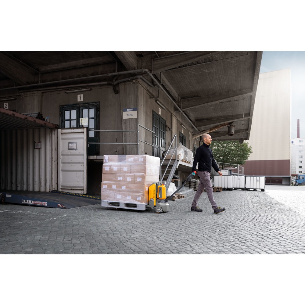 Produktabbildung Nr. 9: Transpalette électrique Jungheinrich AME 16, capacité de charge 1 600 kg, longueur des fourches 1 150 mm