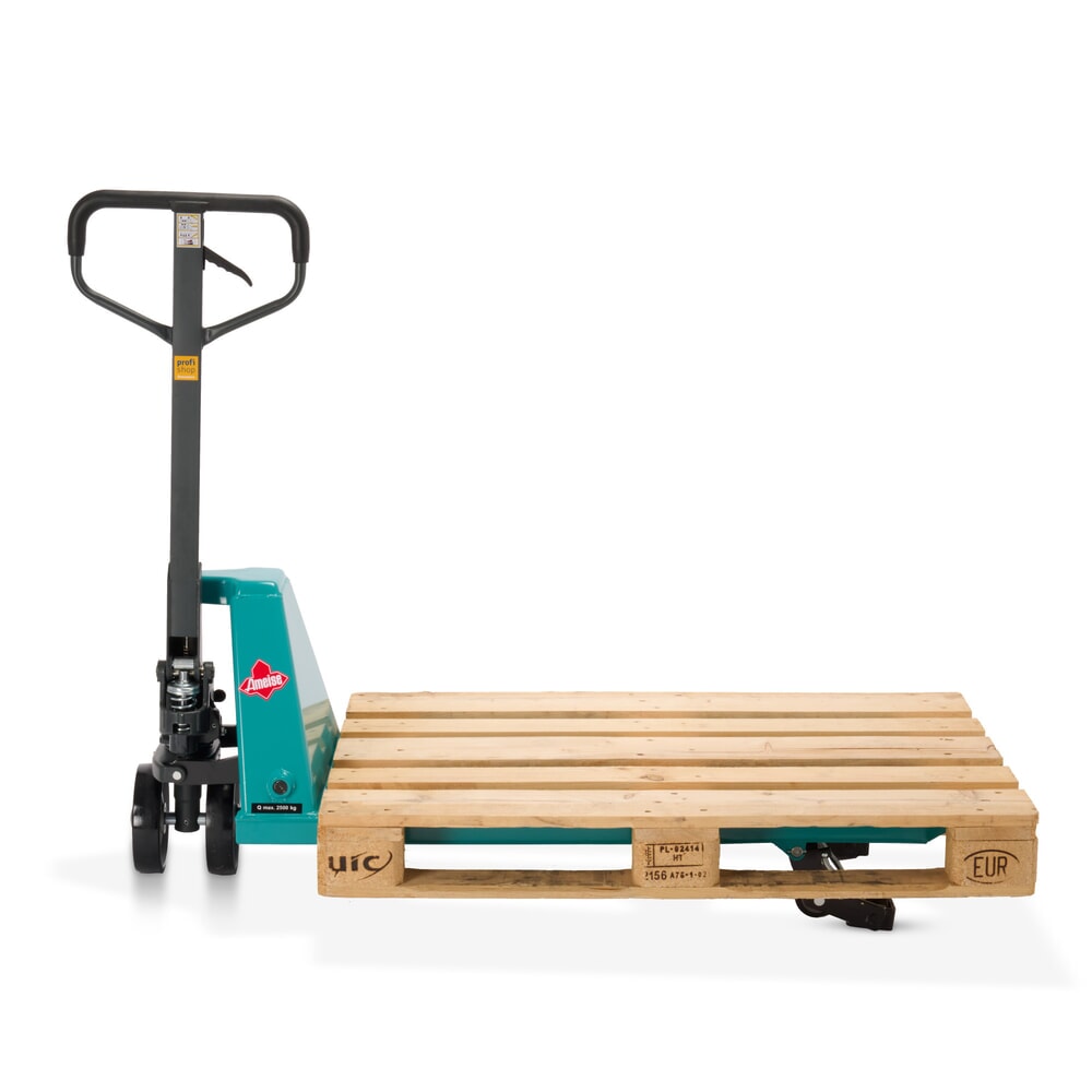 Produktabbildung Nr. 3: Transpalette manuel 4 voies Ameise® PTM 2.5 Cross, capacité de charge 2 500 kg / 1 500 kg, longueur des fourches 1 150 mm, polyuréthane