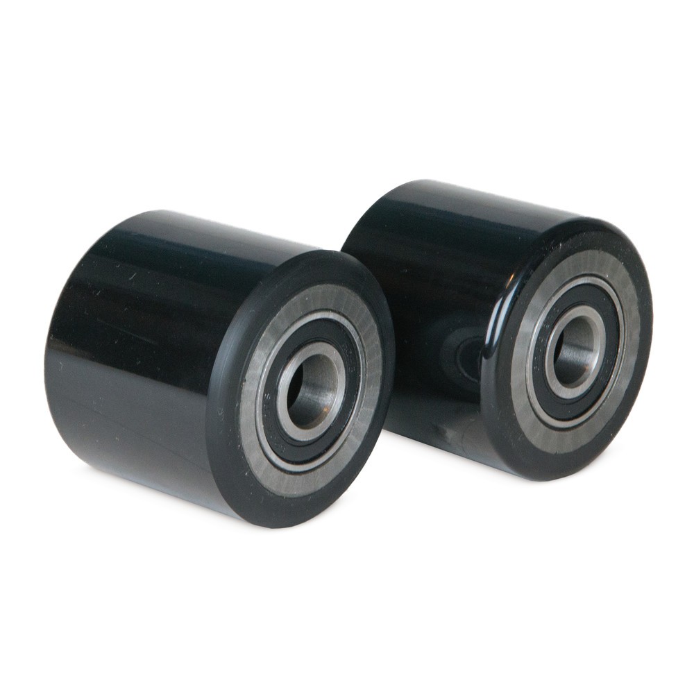 N° de l'image du produit 5 : Transpalette manuel Ameise® PTM 2.0 avec levée rapide, capacité de charge 2 000 kg, longueur des fourches 1 150 mm, caoutchouc plein / polyuréthane, galets tandem (CH)