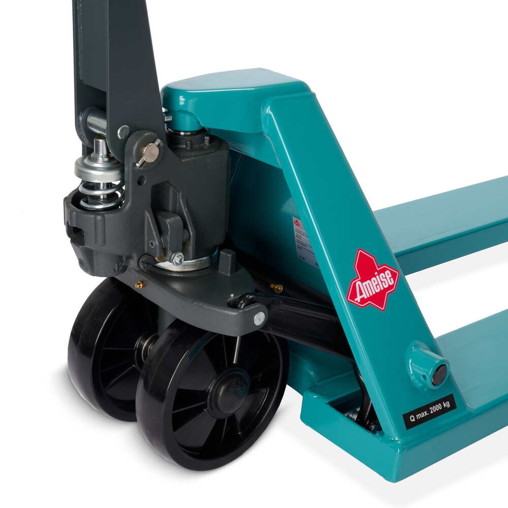 Produktabbildung Nr. 13: Transpalette manuel Ameise® PTM 2.0 capacité de charge 2 000 kg, longueur des fourches 2 000 mm, polyuréthane, galets tandem