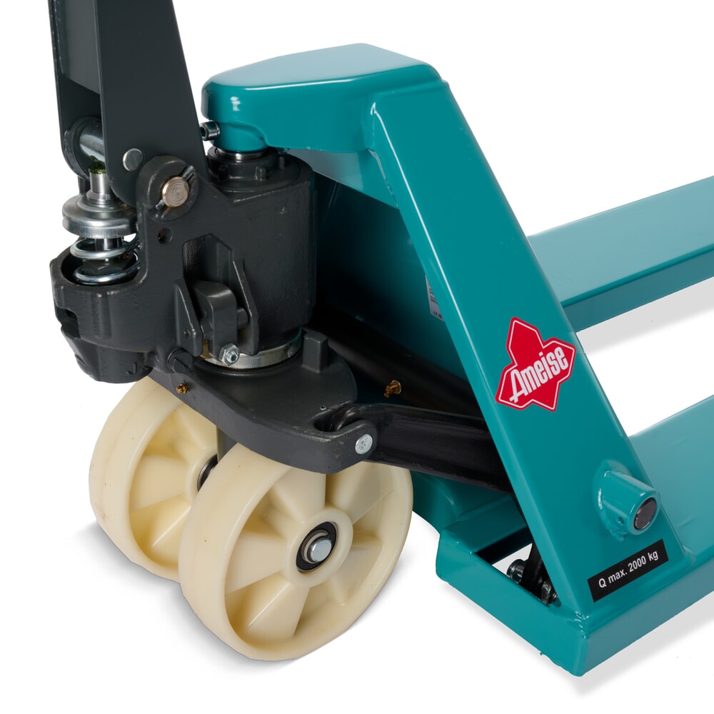 Produktabbildung Nr. 12: Transpalette manuel Ameise® PTM 2.0 capacité de charge 2 000 kg, longueur des fourches 2 000 mm, nylon, galets tandem