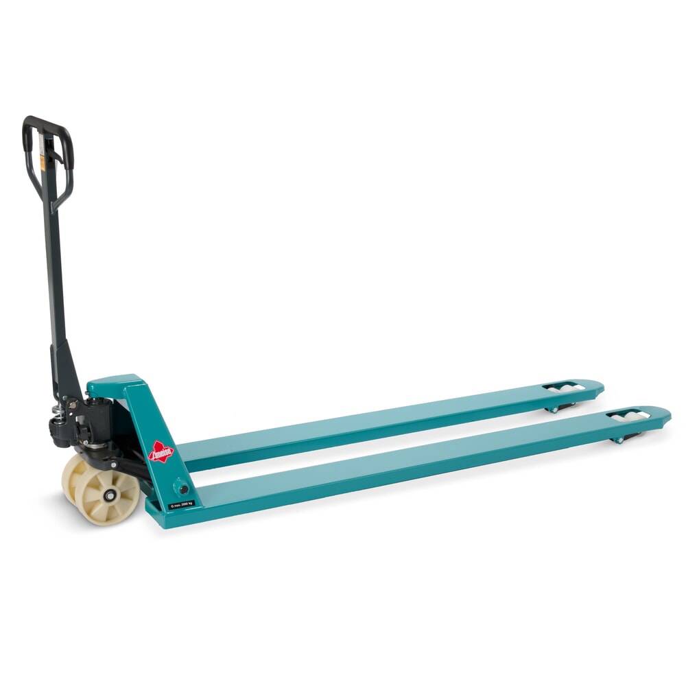 Illustration du produit: Transpalette manuel Ameise® PTM 2.0 capacité de charge 2 000 kg, longueur des fourches 2 000 mm, nylon, galets tandem