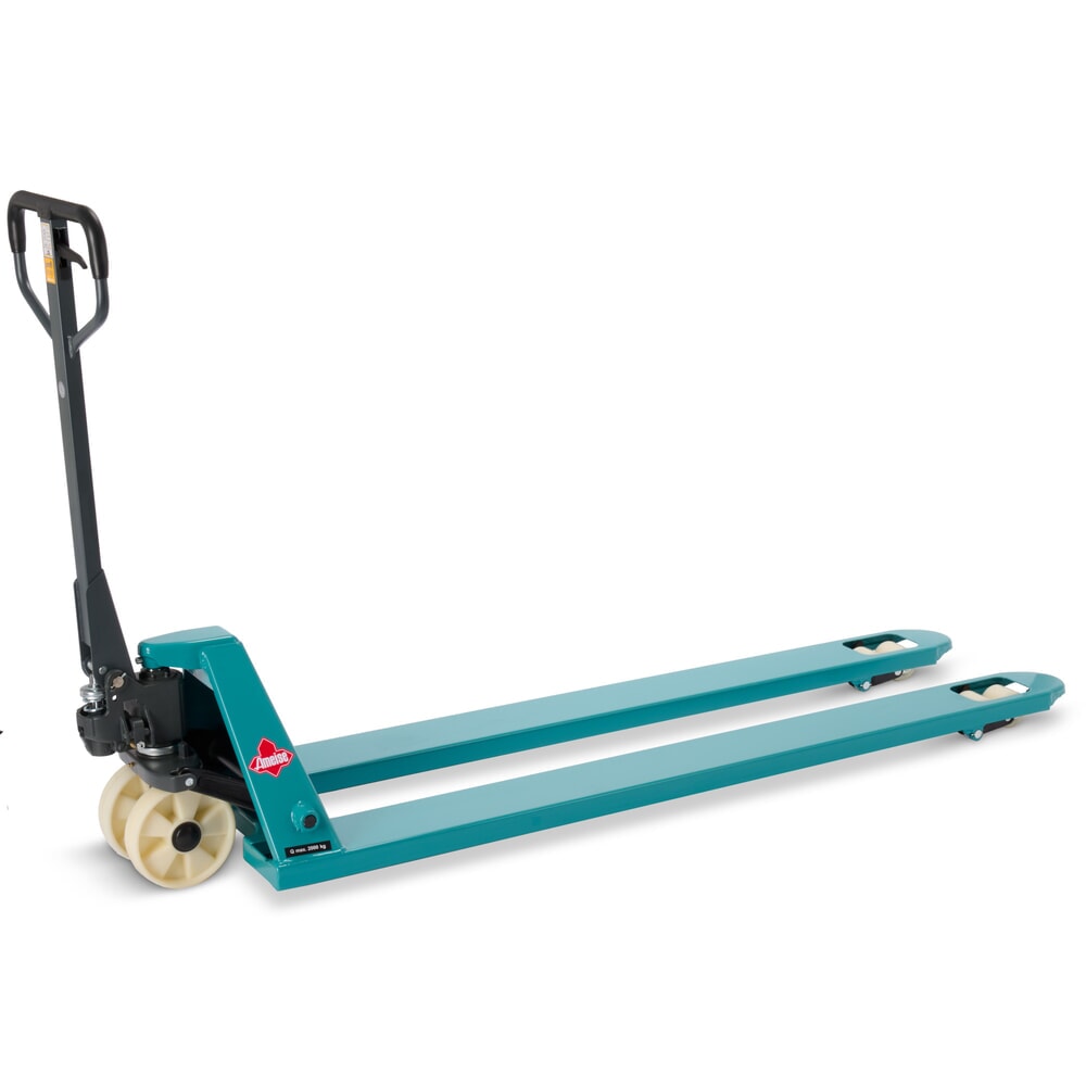 Illustration du produit: Transpalette manuel Ameise® PTM 2.0 capacité de charge 2 000 kg, longueur des fourches 1 800 mm, nylon, galets tandem