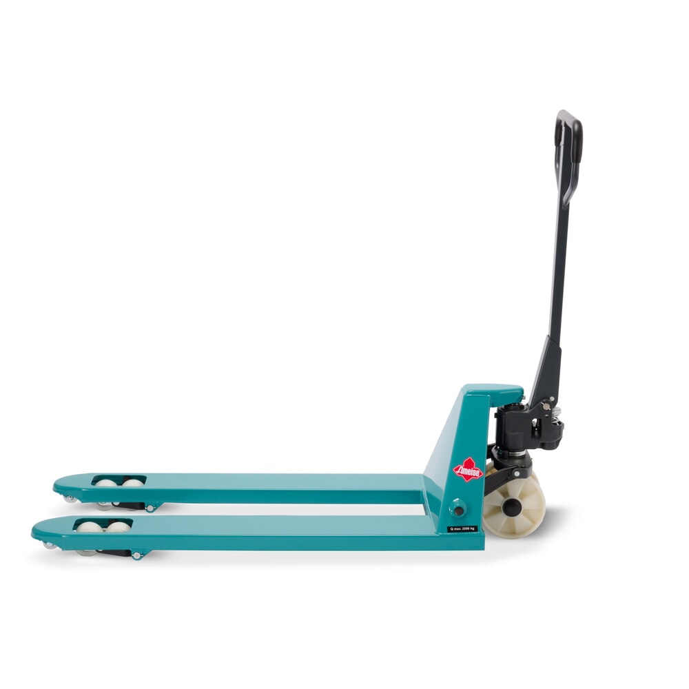 N° de l'image du produit 7 : Transpalette manuel Ameise® PTM 2.5 capacité de charge 2 500 kg, longueur des fourches 1 150 mm, nylon, galets tandem