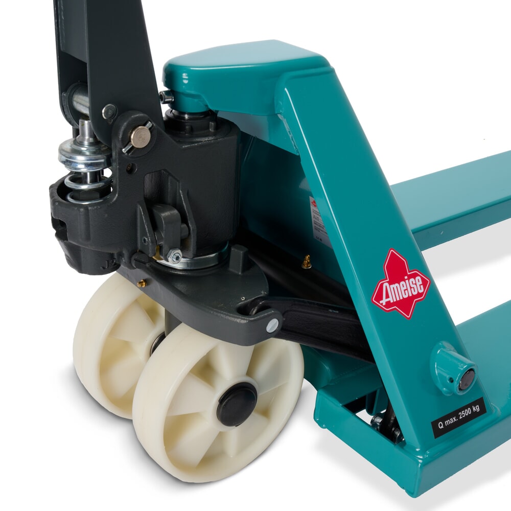 N° de l'image du produit 13 : Transpalette manuel Ameise® PTM 2.5 capacité de charge 2 500 kg, longueur des fourches 1 150 mm, nylon, galets tandem