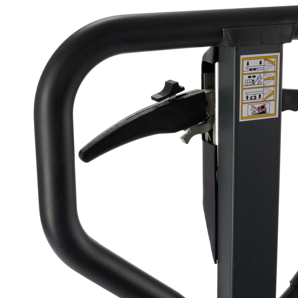 Produktabbildung Nr. 9: Transpalette manuel Ameise® PTM 2.5 avec frein à main, capacité de charge 2 500 kg, longueur des fourches 1 150 mm, caoutchouc plein / polyuréthane, galets tandem