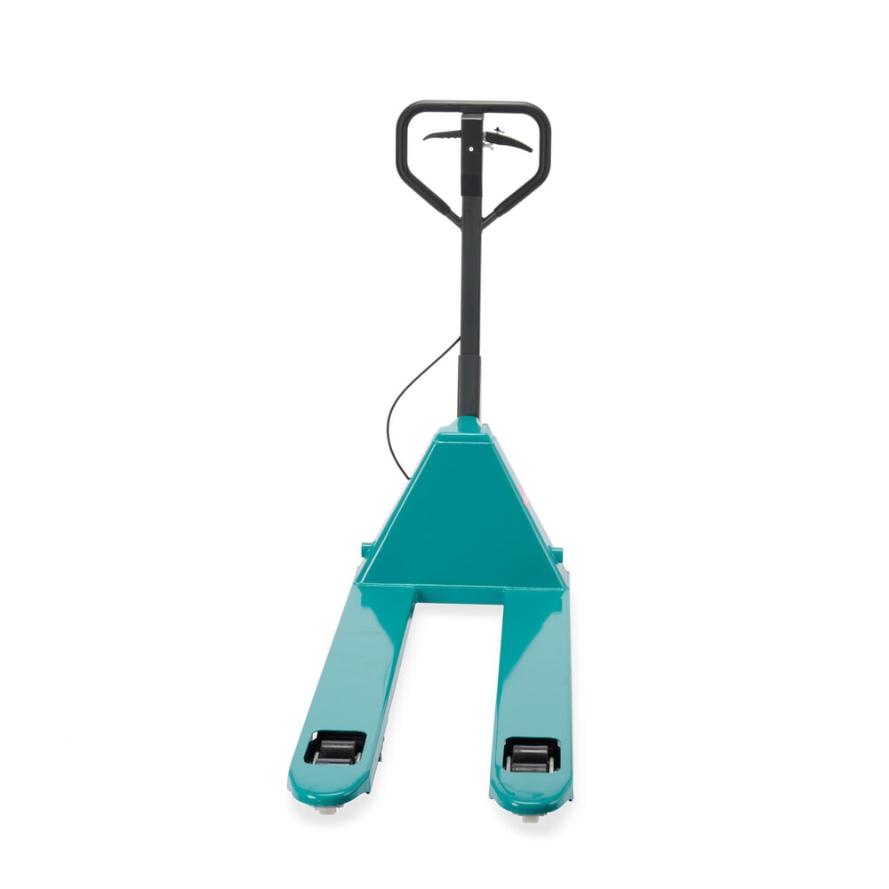 Produktabbildung Nr. 10: Transpalette manuel Ameise® PTM 2.5 avec frein à main, capacité de charge 2 500 kg, longueur des fourches 1 150 mm, caoutchouc plein / polyuréthane, galets tandem