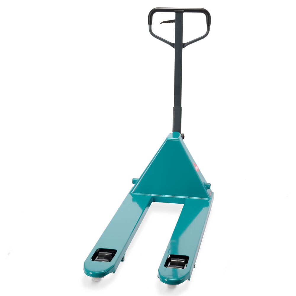 N° de l'image du produit 5 : Transpalette manuel Ameise® PTM 2.5 avec levée rapide, capacité de charge 2 500 kg, longueur des fourches 1 150 mm, caoutchouc plein / polyuréthane, galets tandem (CH)