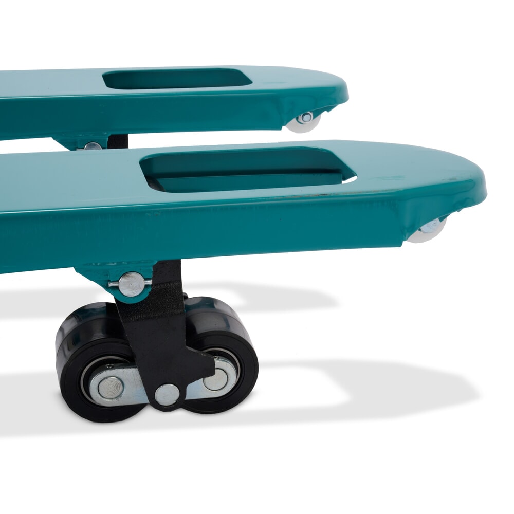 N° de l'image du produit 11 : Transpalette manuel Ameise® PTM 2.5 avec levée rapide, capacité de charge 2 500 kg, longueur des fourches 1 150 mm, caoutchouc plein / polyuréthane, galets tandem (CH)